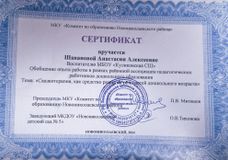 А.А.Шаванова